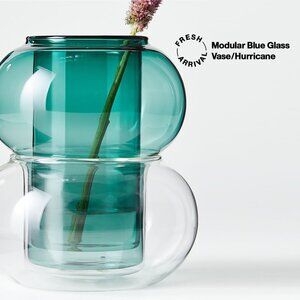 Clear Modular Vase Base Crate and Barrel